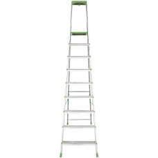 Стремянка алюминиевая 9 ступеней с органайзером NV2115 Новая высота 2115109