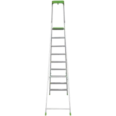 Стремянка алюминиевая 9 ступеней с органайзером NV2115 Новая высота 2115109