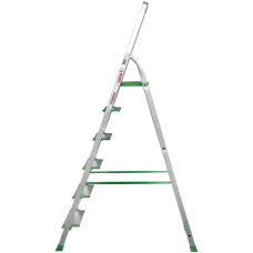 Стремянка алюминиевая 6 ступеней 130 мм NV 2117 Новая высота  2117106