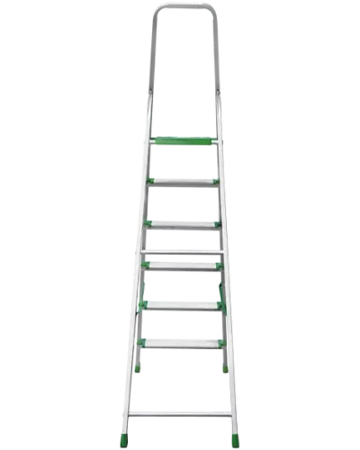 Стремянка алюминиевая 6 ступеней 130 мм NV 2117 Новая высота  2117106