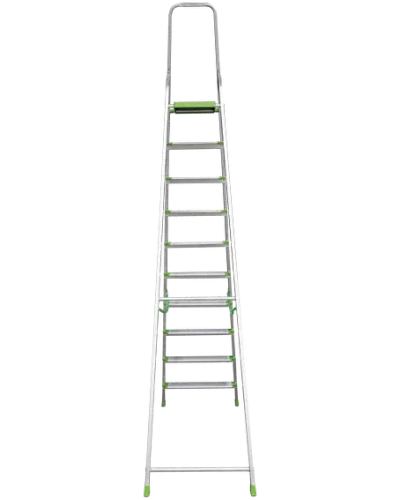 Стремянка алюминиевая 10 ступеней 130 мм NV 2117 Новая высота  2117110