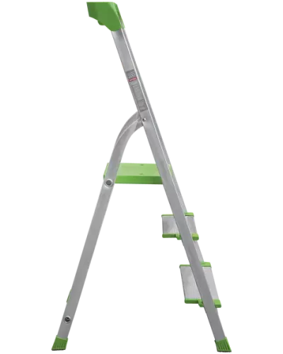 Стремянка алюминиевая 3 ступени 130 мм и органайзер NV2118 Новая высота 2118103