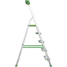Стремянка алюминиевая 5 ступеней 130 мм и органайзер NV2118 Новая высота 2118105