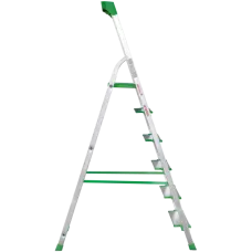Стремянка алюминиевая 6 ступеней 130 мм и органайзер NV2118 Новая высота 2118106