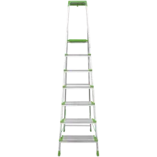 Стремянка алюминиевая 7 ступеней 130 мм и органайзер NV2118 Новая высота 2118107