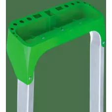 Стремянка алюминиевая 7 ступеней 130 мм и органайзер NV2118 Новая высота 2118107