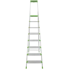 Стремянка алюминиевая 8 ступеней 130 мм и органайзер NV2118 Новая высота 2118108