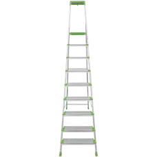 Стремянка алюминиевая 9 ступеней 130 мм и органайзер NV2118 Новая высота 2118109