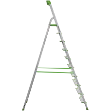 Стремянка алюминиевая 10 ступеней 130 мм и органайзер NV2118 Новая высота 2118110