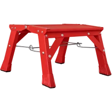 Подставка красная алюминиевая с площадкой 260 мм NV 2127 Новая высота 2127201-033