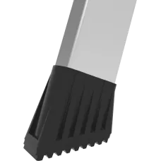 Стремянка алюминиевая двухсторонняя 2x4 ступени 130 мм площадка 260 мм NV 2127 Новая высота 2127204