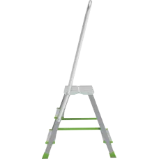 Стремянка 3 ступени комбинированная со стальным профилем дуга безопасности 800мм NV2136 Новая высота 2136103