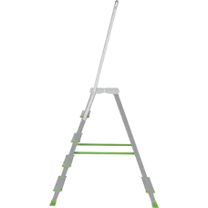 Стремянка 5 ступеней комбинированная со стальным профилем дуга безопасности 800мм NV2136 Новая высота 2136105