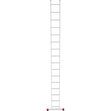 Лестница алюминиевая односекционная 16 ступеней NV 2210 Новая высота 2210116