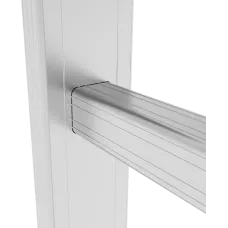 Лестница алюминиевая односекционная 23 ступени NV 2210 Новая высота 2210123