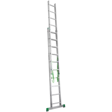 Лестница алюминиевая двухсекционная NV 222 2х10 ступеней Новая высота 2220210