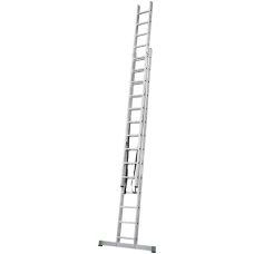 Лестница алюминиевая двухсекционная 2x14 ступеней NV2220 Новая высота 2220214