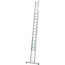 Лестница алюминиевая двухсекционная 2x16 ступеней NV2220 Новая высота 2220216