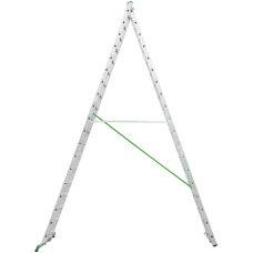 Лестница алюминиевая двухсекционная 2x19 ступеней NV2220 Новая высота 2220219