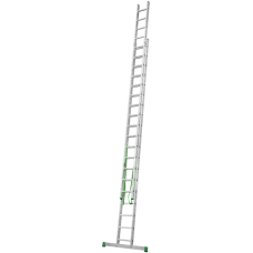 Лестница алюминиевая двухсекционная 2x19 ступеней NV2220 Новая высота 2220219