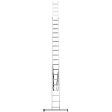Лестница алюминиевая двухсекционная 2x19 ступеней NV2220 Новая высота 2220219