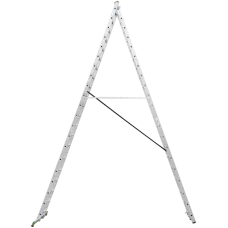 Лестница алюминиевая двухсекционная 2x21 ступень NV2220 Новая высота 2220221