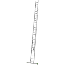 Лестница алюминиевая двухсекционная 2x21 ступень NV2220 Новая высота 2220221