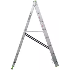 Лестница алюминиевая трёхсекционная NV 223  3х8 ступеней Новая высота 2230308