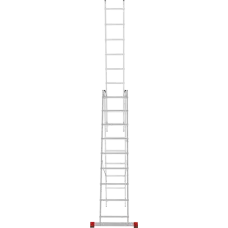 Лестница алюминиевая трёхсекционная NV 223  3х9 ступеней Новая высота 2230309