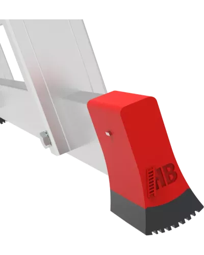 Лестница алюминиевая трёхсекционная NV 223  3х9 ступеней Новая высота 2230309