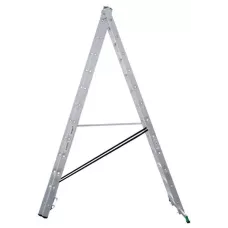 Лестница алюминиевая трёхсекционная NV 223 3х12 ступеней Новая высота 2230312