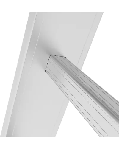 Лестница алюминиевая трехсекционная 3x16 ступеней NV2220 Новая высота 2230316