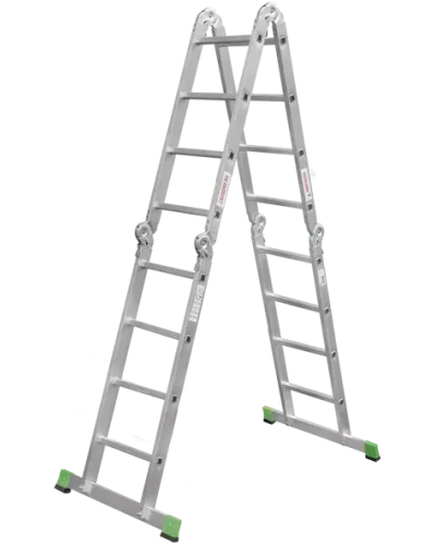 Лестница-трансформер 4х4 ступени ширина 400 мм NV2322 Новая высота 2322404