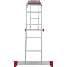 Лестница-трансформер 4х4 ступени с помостом NV233 Новая высота 2330404