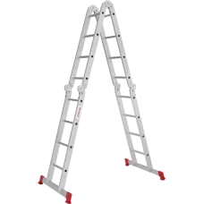 Лестница-трансформер 4х4 ступени с помостом NV233 Новая высота 2330404