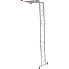 Лестница-трансформер 4х4 ступени с помостом NV233 Новая высота 2330404