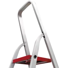 Стремянка профессиональная алюминиевая 4 ступени 80/130 мм NV3112 Новая высота 3112104