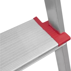 Стремянка профессиональная алюминиевая 4 ступени 80/130 мм NV3112 Новая высота 3112104