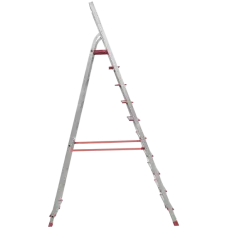 Стремянка профессиональная алюминиевая 10 ступеней 80/130 мм NV3112 Новая высота 3112110