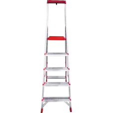 Стремянка профессиональная алюминиевая 5 ступеней органайзер NV3115 Новая высота 3115105