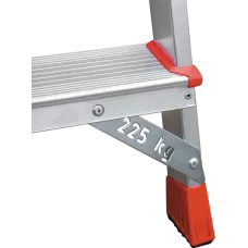 Стремянка профессиональная алюминиевая 7 ступеней органайзер NV3115 Новая высота 3115107