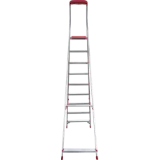Стремянка профессиональная алюминиевая 9 ступеней органайзер NV3115 Новая высота 3115109