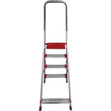 Стремянка профессиональная алюминиевая 4 ступени 130 мм NV3117 Новая высота 3117104