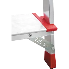 Стремянка профессиональная алюминиевая 5 ступеней 130 мм NV3117 Новая высота 3117105