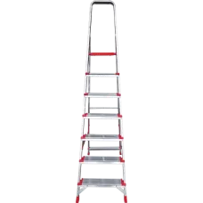 Стремянка профессиональная алюминиевая 7 ступеней 130 мм NV3117 Новая высота 3117107