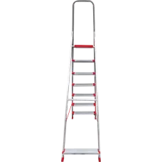 Стремянка профессиональная алюминиевая 7 ступеней 130 мм NV3117 Новая высота 3117107