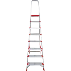 Стремянка профессиональная алюминиевая 8 ступеней 130 мм NV3117 Новая высота 3117108