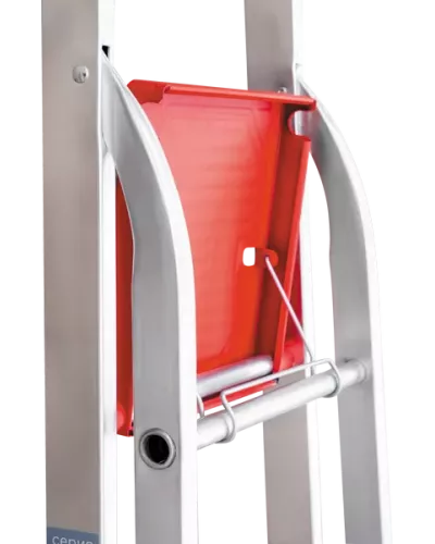 Стремянка профессиональная алюминиевая 9 ступеней 130 мм NV3117 Новая высота 3117109