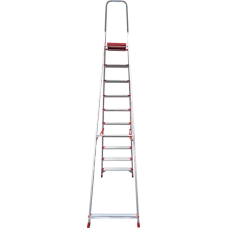 Стремянка профессиональная алюминиевая 10 ступеней 130 мм NV3117 Новая высота 3117110