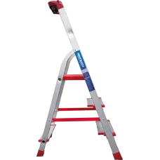 Стремянка профессиональная алюминиевая 3 ступени 130 мм органайзер NV3118 Новая высота 3118103